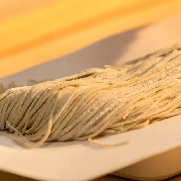 料理長こだわりの手打ち蕎麦