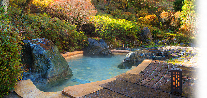 open-air bath